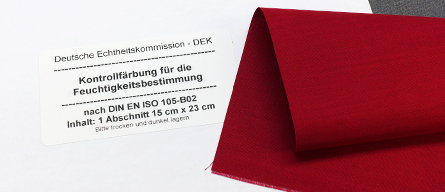 Rote Kontrollfärbung